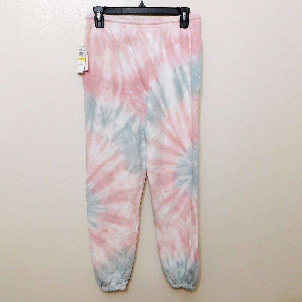 𝅺jr387 Hippie Rose Mauve Juniors' Tie-Dye Sweatpants Size M
